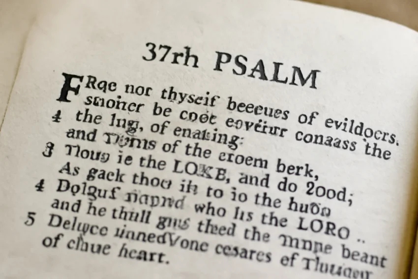 37th psalm king james version