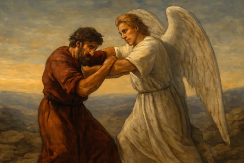 and jacob wrestled with god