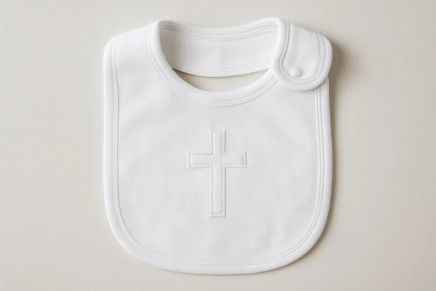 baptism bib