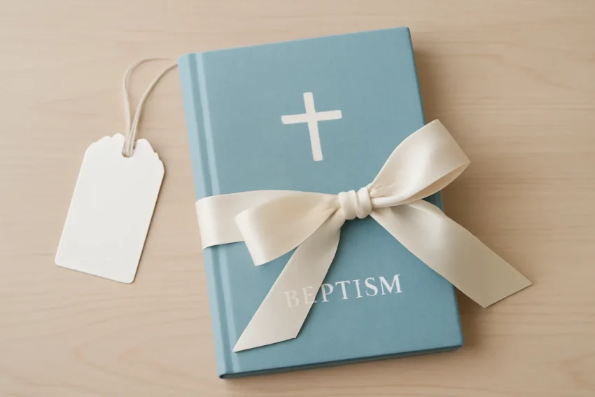 baptism book gift