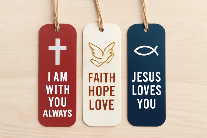 christian bookmarks