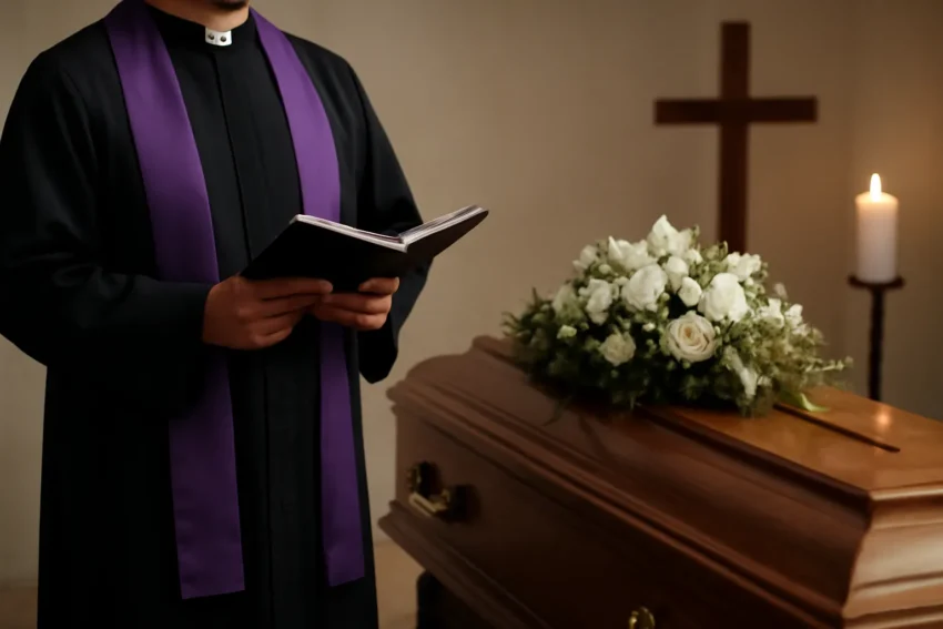 christian funeral prayers
