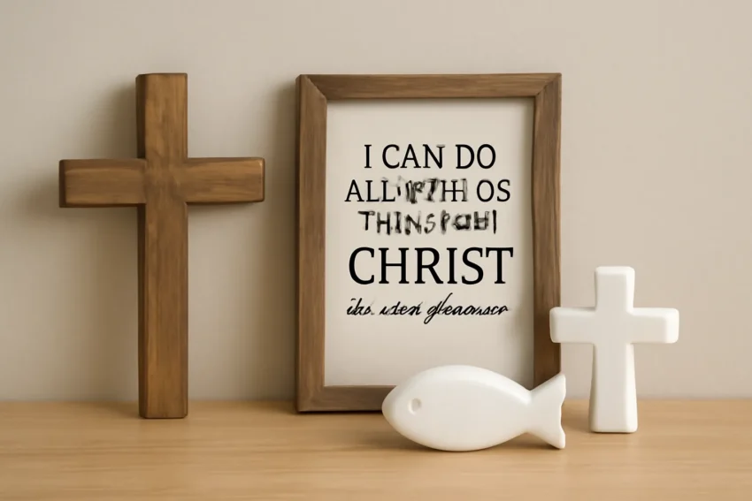 christian home accessories