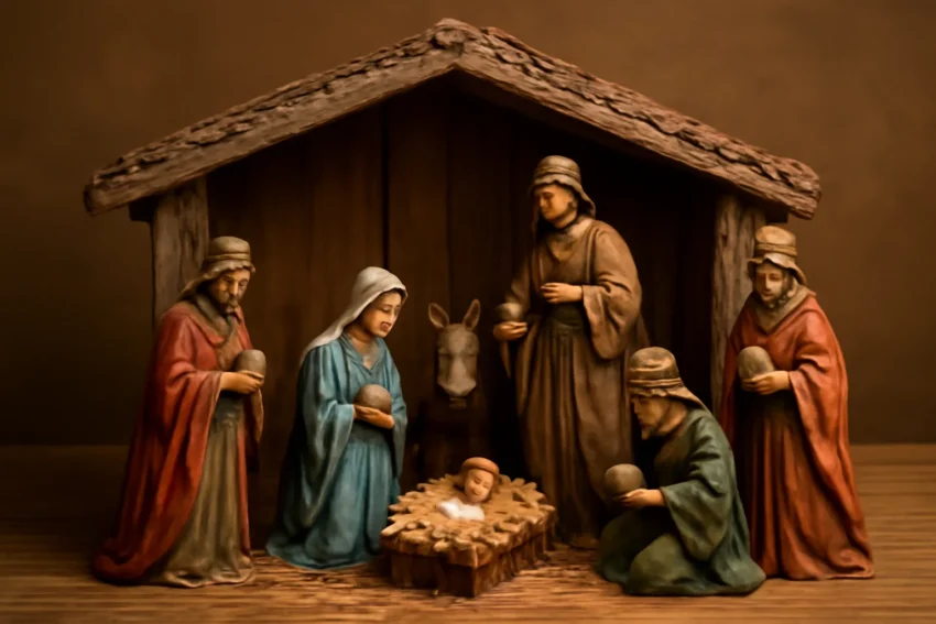 christmas nativity manger sets
