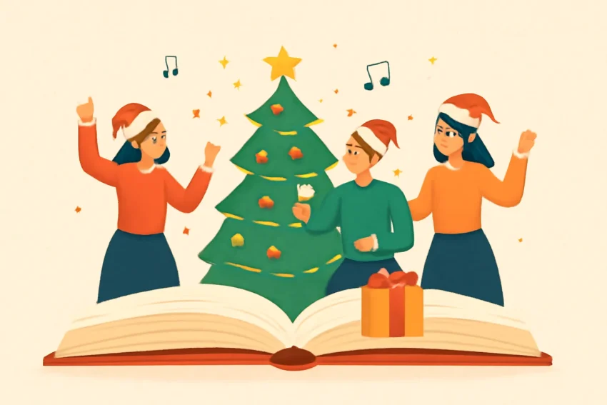 christmas party book
