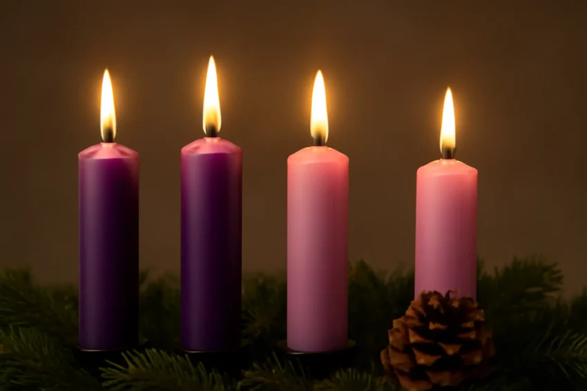 church advent candles