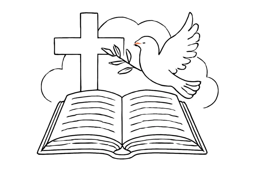coloring pages for christians
